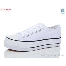 Кеди жіночі стильні Весна/осінь J995-2 (8 пар р.36-41) "QQ&Панда" недорого оптом від прямого постачальника