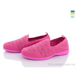 Сліпони жіночі тканинні Літо GW615 фуксія (10 пар р.36-40) "DeMur" недорого оптом від прямого постачальника