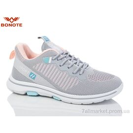 Кросівки жіночі модні Весна/осінь B9070-7 (8 пар р.36-41) "Bonote" недорого оптом від прямого постачальника