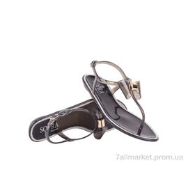 Босоніжки жіночі літні Літо Prime HX-04 JELLY BLACK літо (12 пар р.36-41) "Prime-Opt" недорого оптом від прямого постачальника