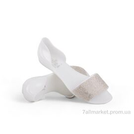 Босоніжки жіночі літні Літо Prime HX-05 JELLY WHITE літо (12 пар р.36-41) "Prime-Opt" недорого оптом від прямого постачальника