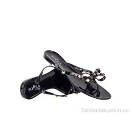 Шльопанці жіночі полегшені Літо Prime HX-11 BLACK літо (12 пар р.36-41) "Prime-Opt" недорого оптом від прямого постачальника