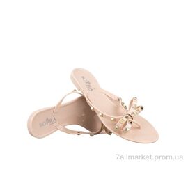 Шльопанці жіночі полегшені Літо Prime HX-11 NUDE літо (12 пар р.36-41) "Prime-Opt" недорого оптом від прямого постачальника