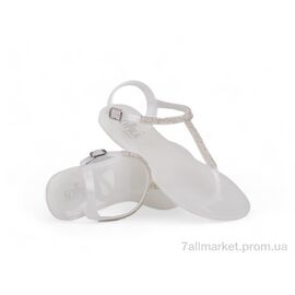 Босоніжки жіночі літні Літо Prime HX-13 JELLY WHITE літо (12 пар р.36-41) "Prime-Opt" недорого оптом від прямого постачальника