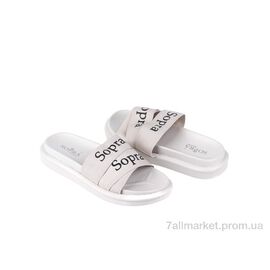 Шльопанці жіночі полегшені Літо Prime PT-17 grey літо (12 пар р.36-41) "Prime-Opt" недорого оптом від прямого постачальника