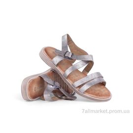 Босоніжки жіночі літні Літо Prime M11801 SILVER KOGA літо (10 пар р.36-41) "Prime-Opt" недорого оптом від прямого постачальника