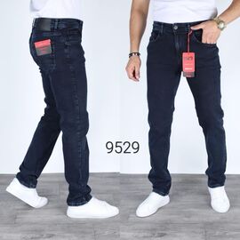 Джинси чоловічі 9529 navy р.32-40 "God Baron" недорого оптом від прямого постачальника