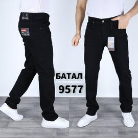 Джинси чоловічі 9577 black р.32-40 "God Baron" недорого оптом від прямого постачальника