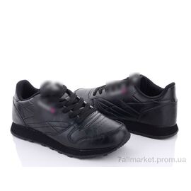 Фотография Кроссовки женские модные Весна/осень 24-30-1 black (8 пар р.36-41) "Violeta" недорого оптом от прямого поставщика