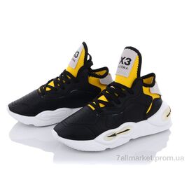 Кросівки жіночі модні Весна/осінь 177-18 black-yellow (8 пар р.36-41) "Violeta" недорого оптом від прямого постачальника