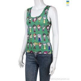 Майка жіноча Літо NMA4005-1 green (3 шт. р.сіткаS-L) "Textile" недорого оптом від прямого постачальника