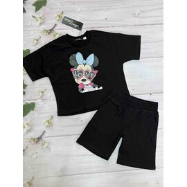 Костюм дитячий на дівчинку 1035 black р.98-122 "Marimaks" недорого оптом від прямого постачальника