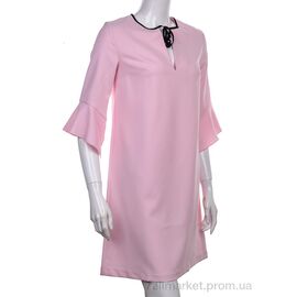 Плаття жіноче Літо 941 pink (2 шт. р.сітка36-38) "Vande Grouff" недорого оптом від прямого постачальника