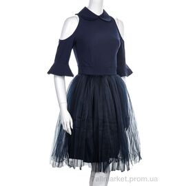 Плаття жіноче Літо 829 navy (3 шт. р.сітка34-38) "Vande Grouff" недорого оптом від прямого постачальника