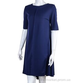 Плаття жіноче Весна/осінь 824 blue (3 шт. р.сітка36-40) "Vande Grouff" недорого оптом від прямого постачальника