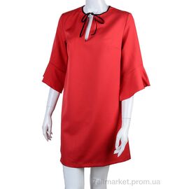 Плаття жіноче Літо 941 red (4 шт. р.сітка34-40) "Vande Grouff" недорого оптом від прямого постачальника