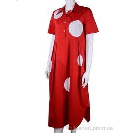 Фотография Платье женское Лето 949 red (4 шт. р.сетка 38-44) "Vande Grouff" недорого оптом от прямого поставщика