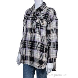 Сорочка жіноча Весна/осінь 1029 grey (1 шт. р.сіткаOne size) "Vande Grouff" недорого оптом від прямого постачальника