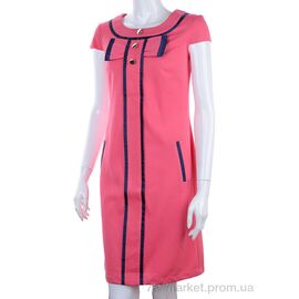 Фотография Платье женское Лето 627 pink (3 шт. р.сетка 36-40) "Vande Grouff" недорого оптом от прямого поставщика