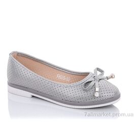 Балетки дитячі на дівчинку Літо 000-PB609-55 (8 пар р.31-36) "Xifa kids" недорого оптом від прямого постачальника