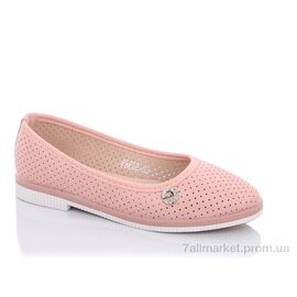Балетки дитячі на дівчинку Літо 000-PB608-33 (8 пар р.31-36) "Xifa kids" недорого оптом від прямого постачальника
