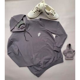 Худи чоловічий 126 grey р.S-2XL "Verton" недорого оптом від прямого постачальника