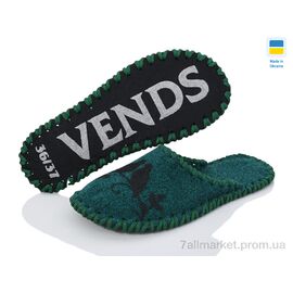 Фотография Тапки женские для дома Весна/осень 295W зелений (9 пар р.36-41) "Active" недорого оптом от прямого поставщика