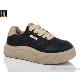 Кросівки жіночі модні Весна/осінь 6855-1 (8 пар р.37-42) "Lilin" недорого оптом від прямого постачальника