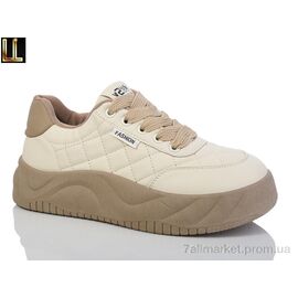 Кросівки жіночі модні Весна/осінь 6855-77 (8 пар р.37-42) "Lilin" недорого оптом від прямого постачальника