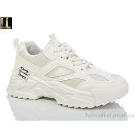 Кросівки жіночі модні Весна/осінь 9858-7 (8 пар р.37-42) "Lilin" недорого оптом від прямого постачальника