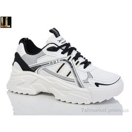 Кросівки жіночі модні Весна/осінь 9855-61 (8 пар р.37-42) "Lilin" недорого оптом від прямого постачальника