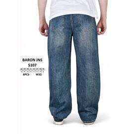 Джинси чоловічі 5107 blue р.28-36 "God Baron" недорого оптом від прямого постачальника