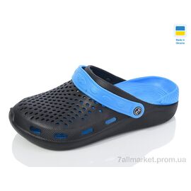 Крокси жіночі літні Літо Сабо підліток чорний (8 пар р.36-41) "Inblue" недорого оптом від прямого постачальника