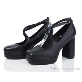 Фотография Туфли женские стильные Весна/осень A203-1 (6 пар р.36-40) "Loretta" недорого оптом от прямого поставщика