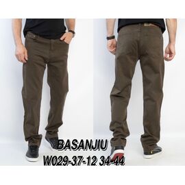 Джинси чоловічі 029-37-12 khaki р.34-44 "God Baron" недорого оптом від прямого постачальника