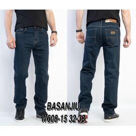 Джинси чоловічі 608-15 blue р.32-38 "God Baron" недорого оптом від прямого постачальника