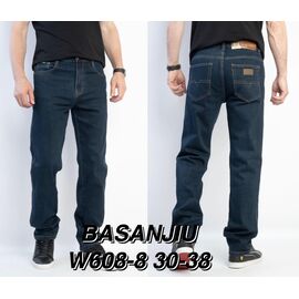 Джинси чоловічі 608-5 blue р.30-38 "God Baron" недорого оптом від прямого постачальника