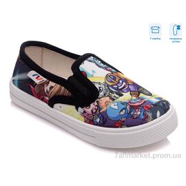 Фотография Слипоны детские без шнурков Весна/осень R107850195 (8 пар р.27-34) "Weestep" недорого оптом от прямого поставщика