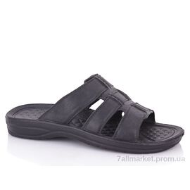 Шльопанці чоловічі пляжні Літо 25чёр.и син. (10 пар р.41-46) "RGP" недорого оптом від прямого постачальника