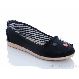 Фотография Балетки женские удобные Весна/осень 212 черный (8 пар р.35-40) "RGP" недорого оптом от прямого поставщика