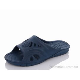 Шльопанці чоловічі пляжні Літо Мячик чёр.цвет (8 пар р.40-45) "RGP" недорого оптом від прямого постачальника