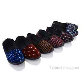 Фотография Тапки женские для дома Весна/осень Капці жіночі mix (7 пар р.37-41) "RGP" недорого оптом от прямого поставщика