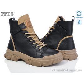 Черевики жіночі стильні Весна/осінь E701-B (6 пар р.36-41) "ITTS" недорого оптом від прямого постачальника