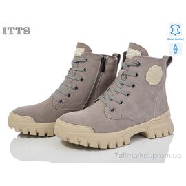 Фотография Ботинки женские стильные Весна/осень E827-C (6 пар р.36-41) "ITTS" недорого оптом от прямого поставщика