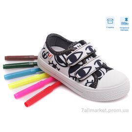 Кеди дитячі легкі Весна/осінь R107850356 (8 пар р.25-30) "Weestep" недорого оптом від прямого постачальника