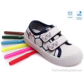 Фотография Кеды детские легкие Весна/осень R107850362 (8 пар р.25-30) "Weestep" недорого оптом от прямого поставщика