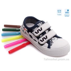 Фотография Кеды детские легкие Весна/осень R107850366 (8 пар р.25-30) "Weestep" недорого оптом от прямого поставщика