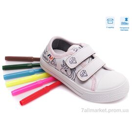 Фотография Кеды детские легкие Весна/осень R107850390 (8 пар р.25-30) "Weestep" недорого оптом от прямого поставщика