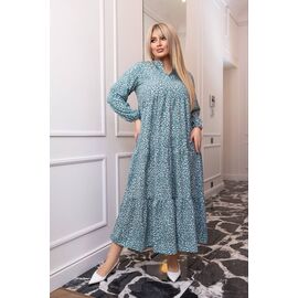 Фотография Платье женское 025 l.blue р.48-58 "Bulavka" недорого оптом от прямого поставщика