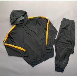 Фотография Костюм спортивный мужской 144 black р.48-56 "Verton" недорого оптом от прямого поставщика